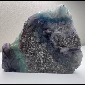 Fluorite slab